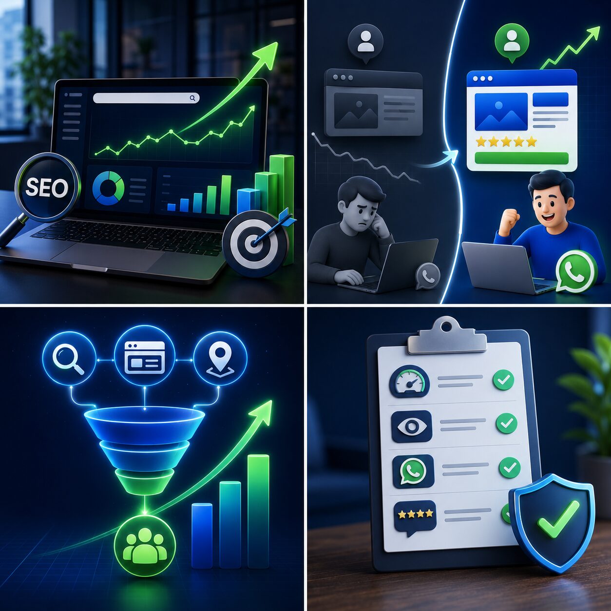 Proses konversi traffic organik hasil optimasi SEO untuk bisnis menjadi leads penjualan
