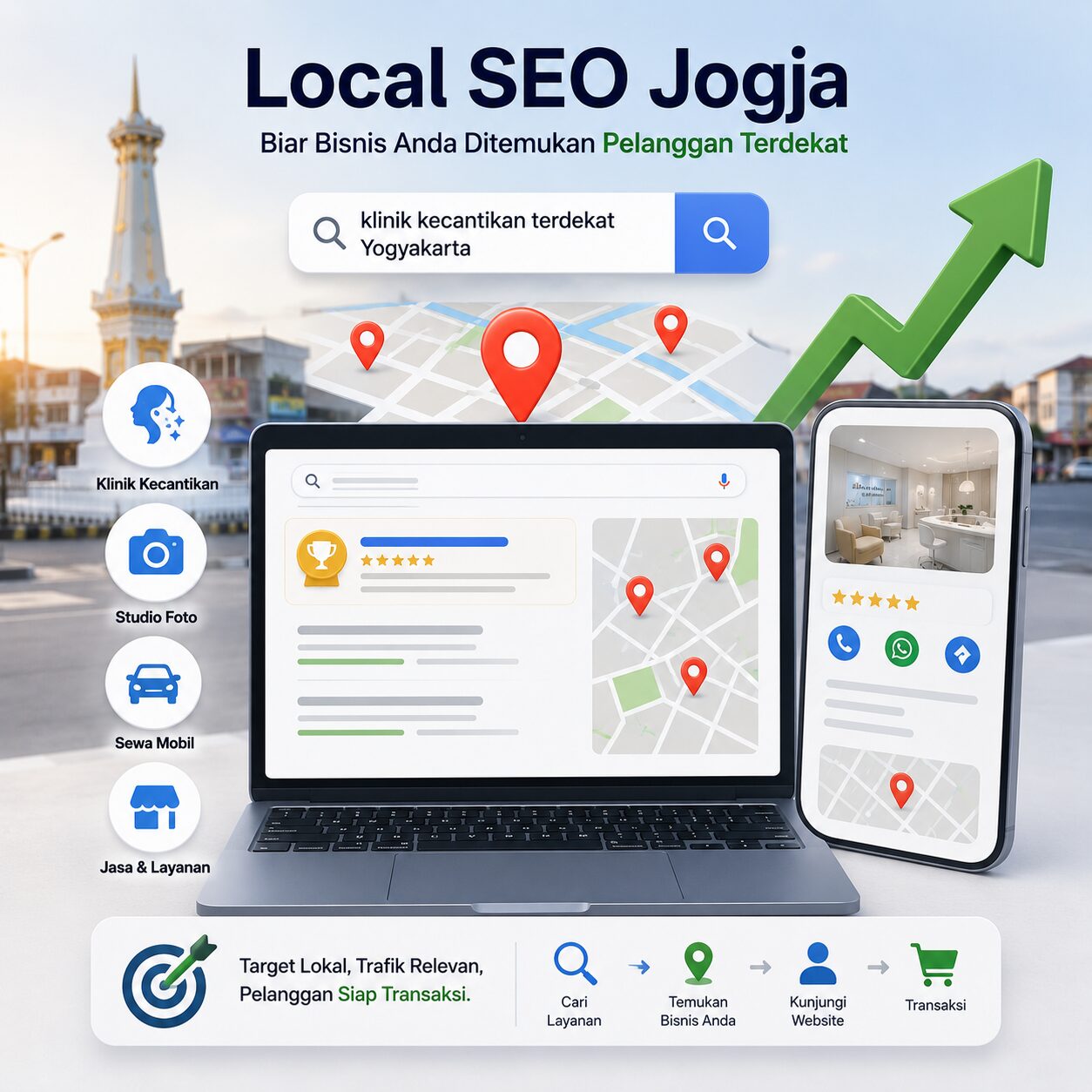 Strategi jasa SEO Jogja untuk meningkatkan performa bisnis lokal di Google