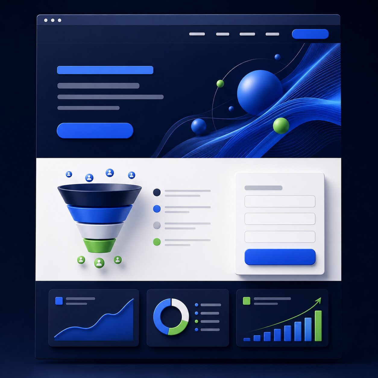 Landing Page TrafficLab.id