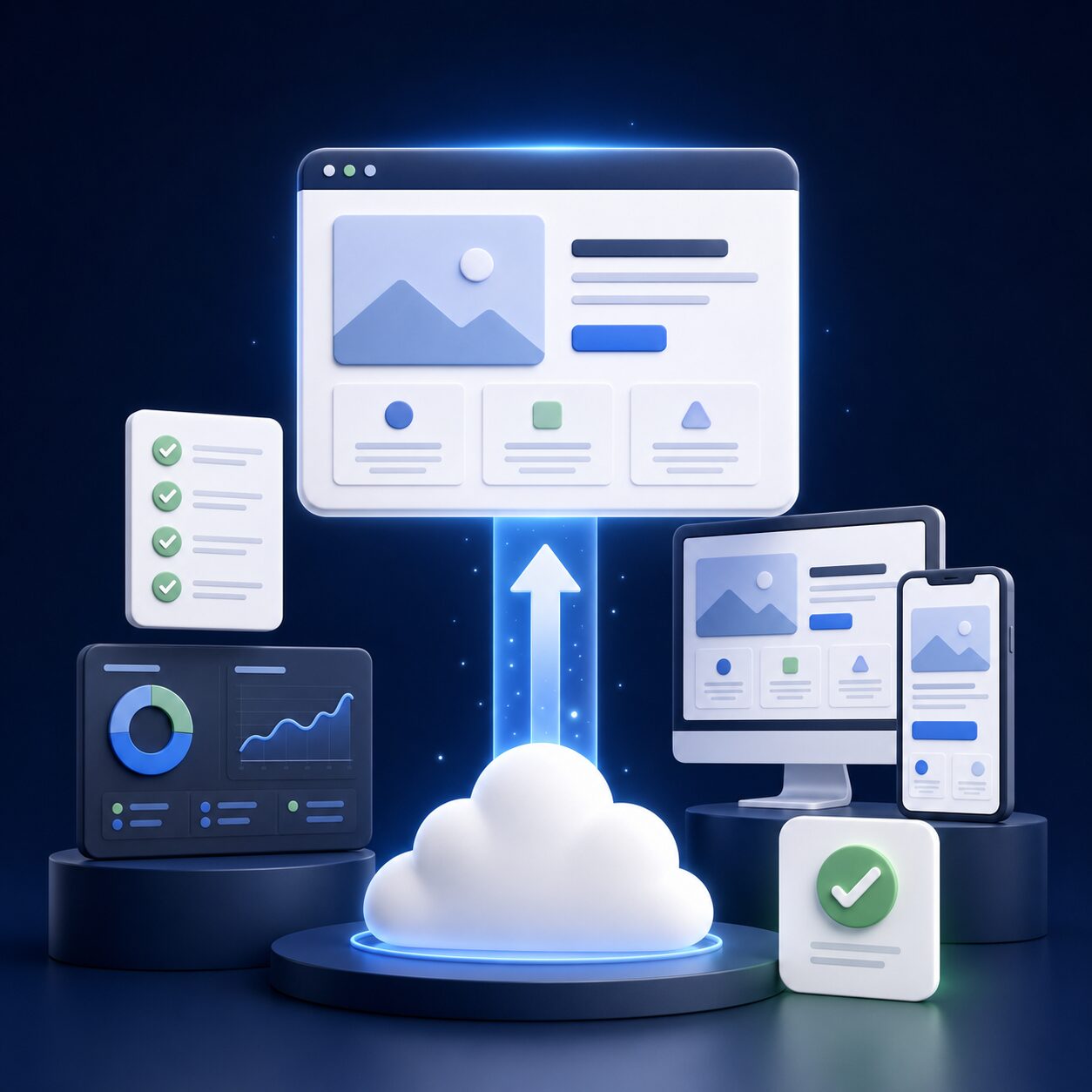 Publish Landing Page TrafficLab.id