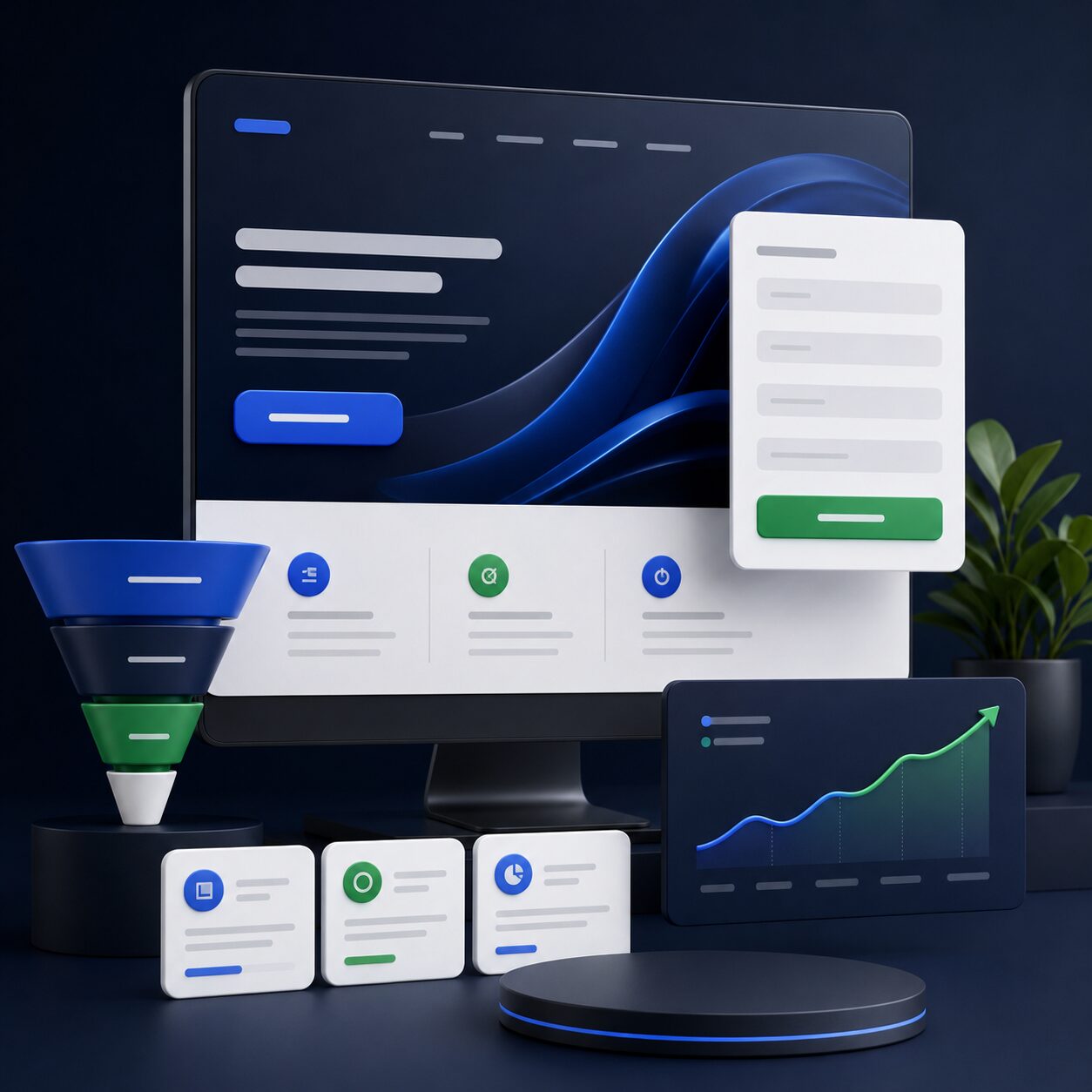 Landing Page TrafficLab.id