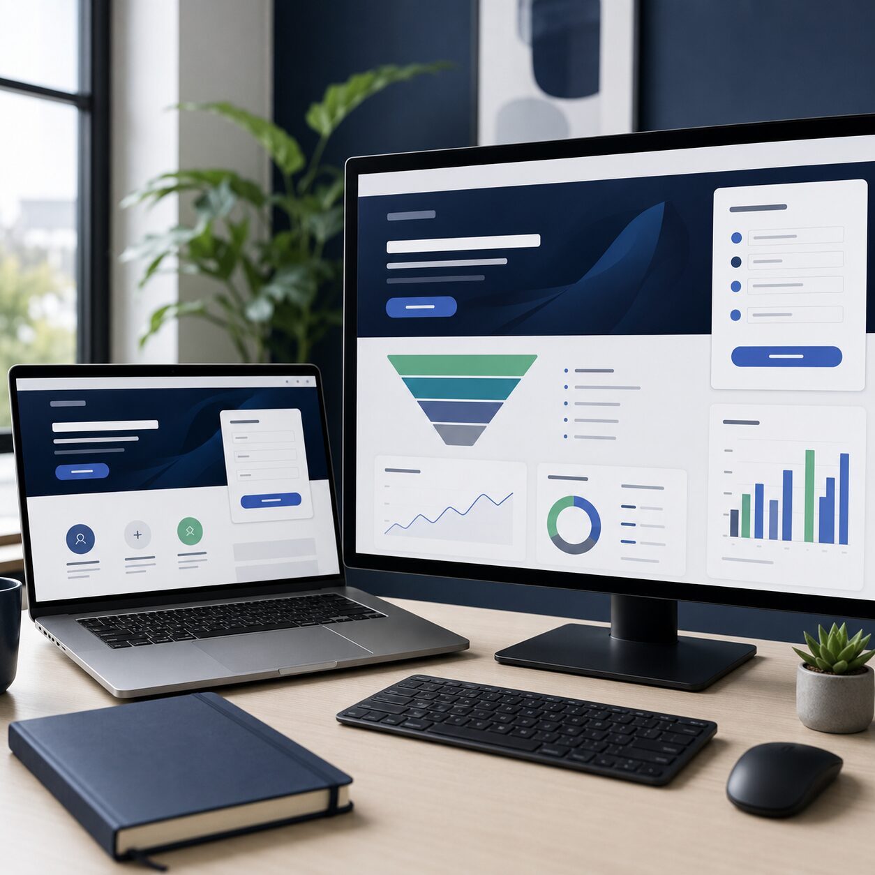 Landing Page untuk Campaign TrafficLab.id