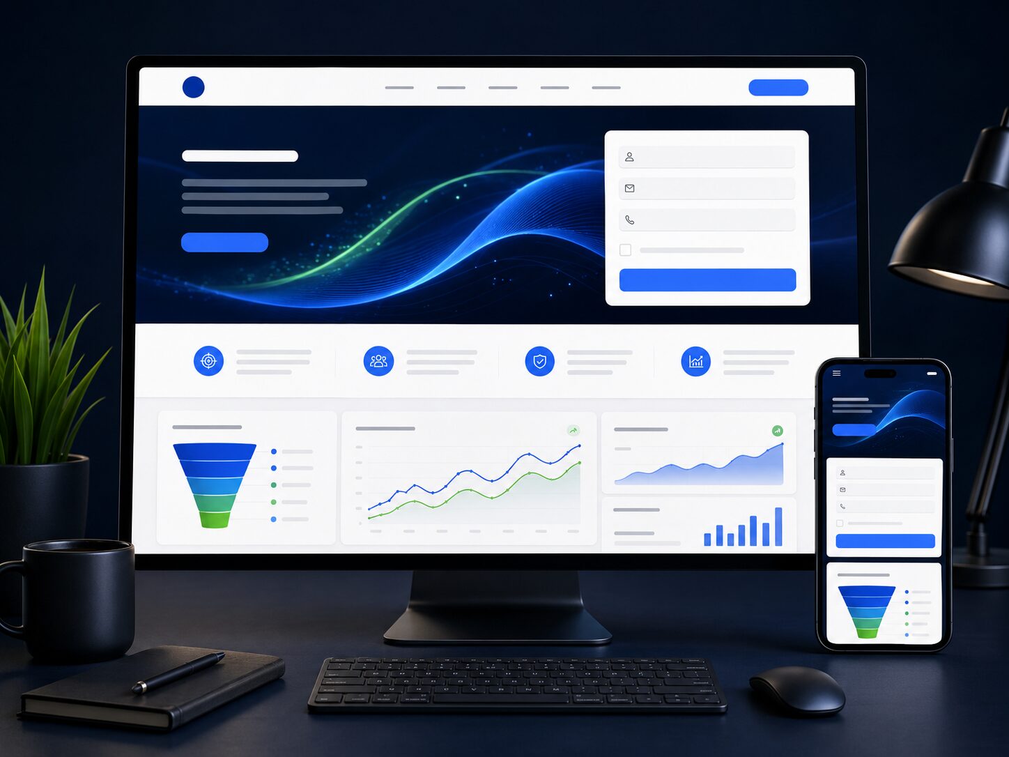Jasa Pembuatan Landing Page TrafficLab.id