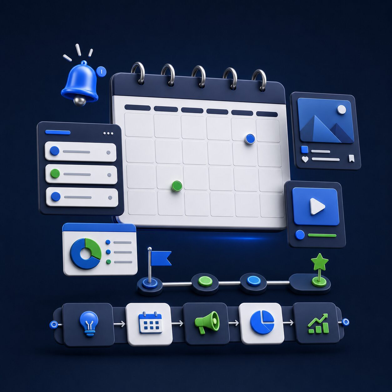 Kalender Konten Sosial Media TrafficLab.id