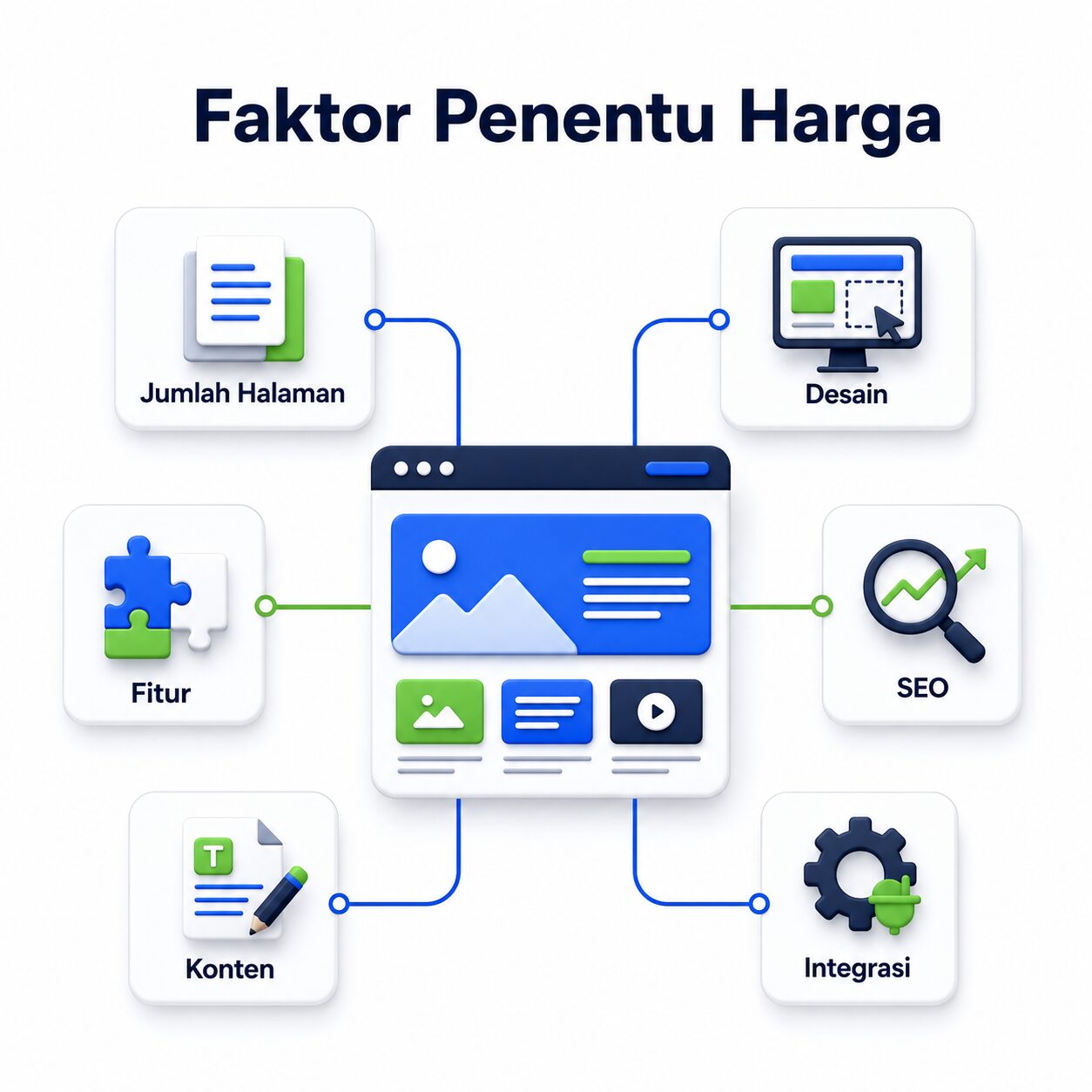 Faktor yang mempengaruhi harga website