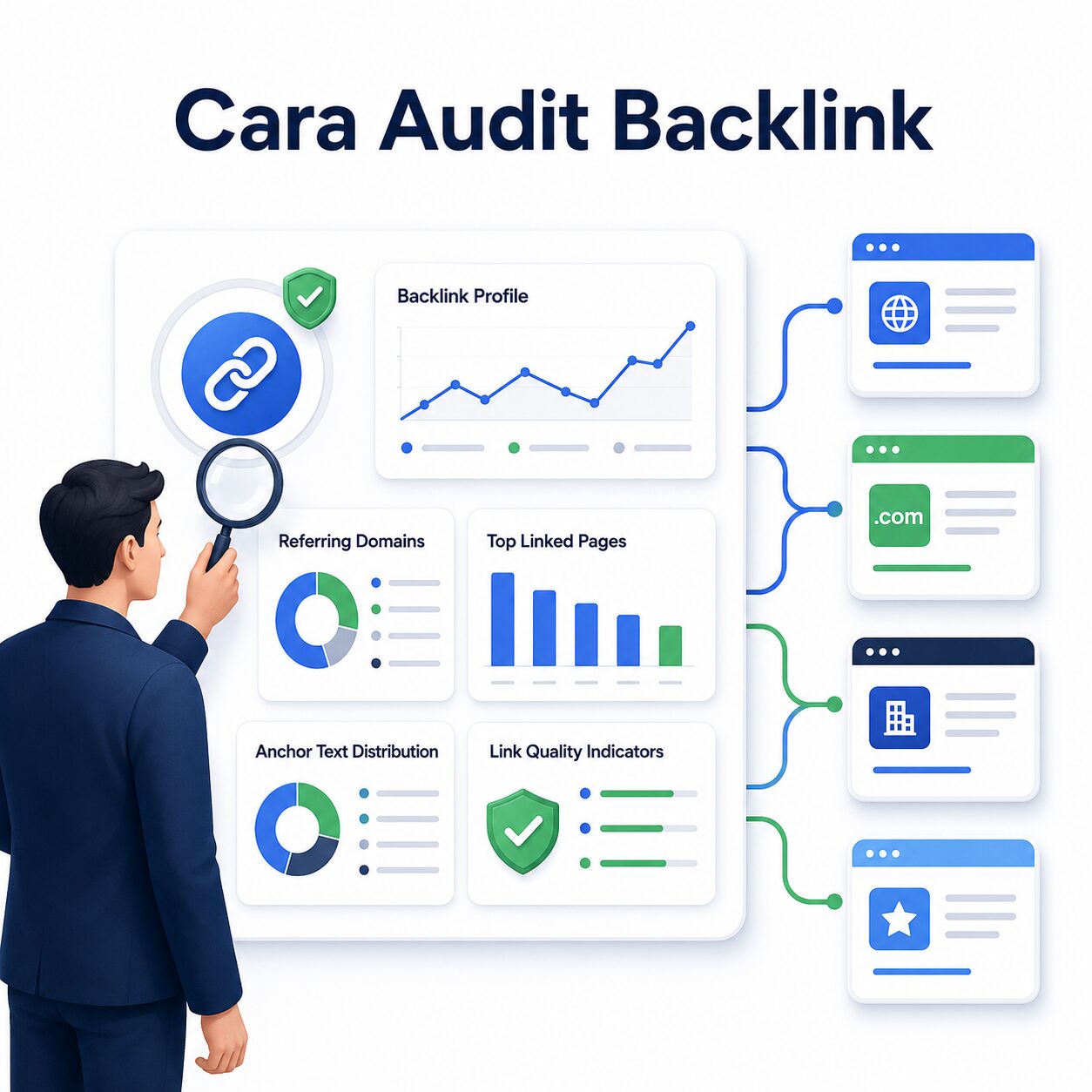 Cara cek backlink website menggunakan backlink checker