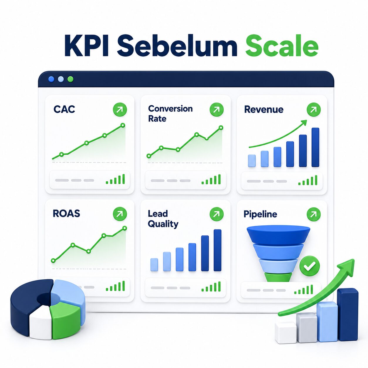 Customer Acquisition Cost dan KPI sebelum menaikkan budget marketing