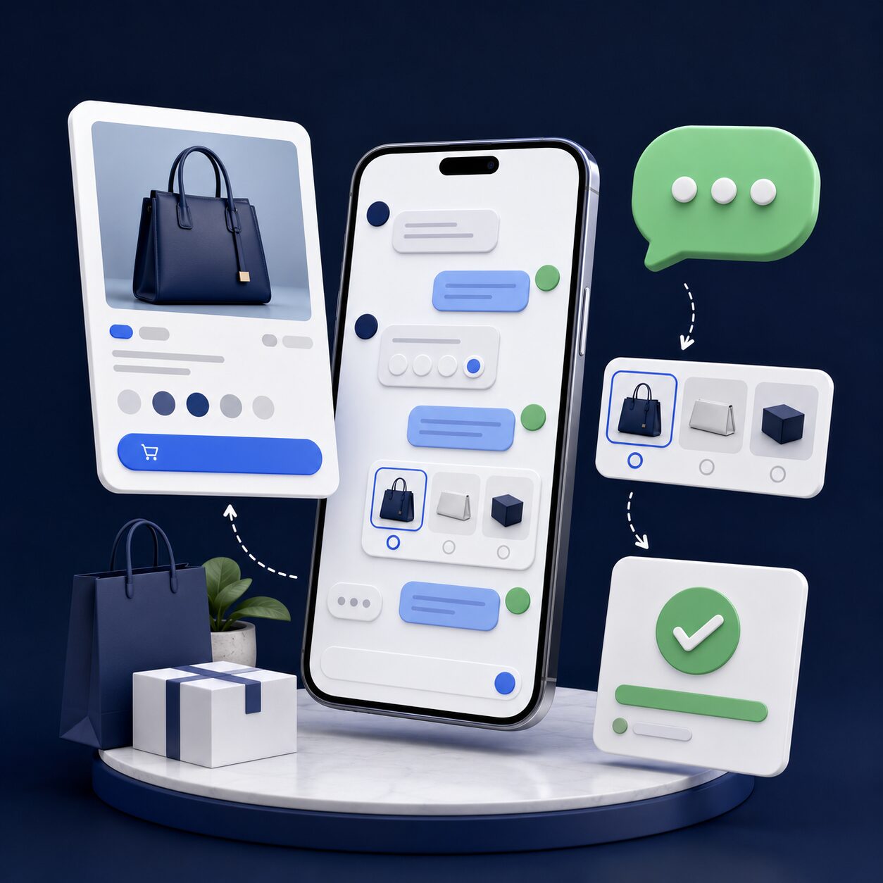 Website E-Commerce WhatsApp TrafficLab.id