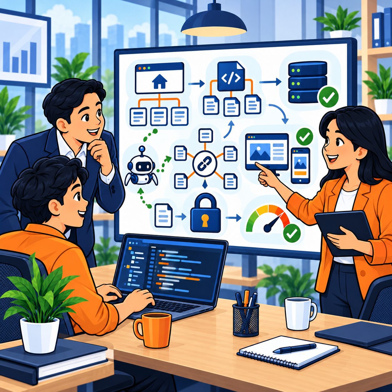 Analisis Technical SEO pada dashboard performa infrastruktur teknis website bisnis
